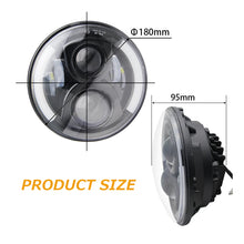 Load image into Gallery viewer, LED 7 Inch Projector+DRL (2Pcs)