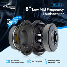 Cargar imagen en el visor de la galería, 8" 800W Mid-Low Frequency Loudspeaker (APLMB-8)
