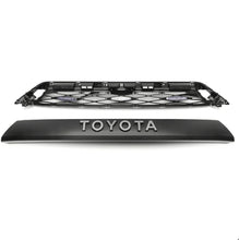 Cargar imagen en el visor de la galería, Matte Black Front Grille and Amber LED Light Combo for 2014-2020 Toyota 4Runner
