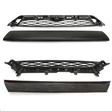 Cargar imagen en el visor de la galería, Matte Black Front Grille and Amber LED Light Combo for 2014-2020 Toyota 4Runner
